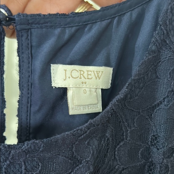 J. Crew Blue Sheath Midi Dress Sleeveless Crew Neck - Picture 14 of 16